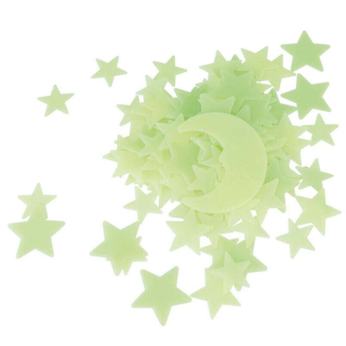 Tachan Pack Estrellas Y Planetas Luminiscentes 201 Elementos Decoración Infantil 3