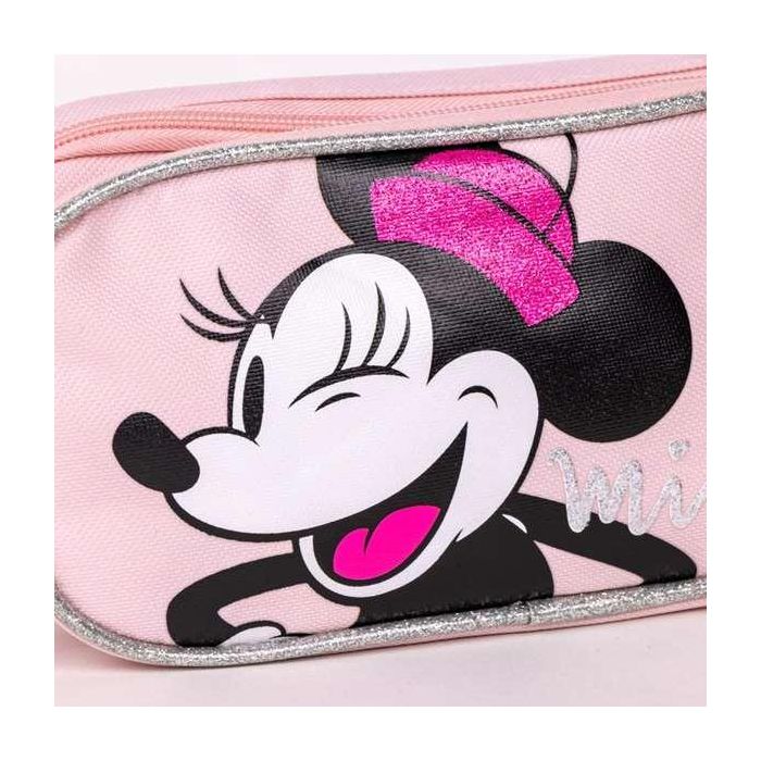 Estuche portatodo 2 compartimentos minnie 2