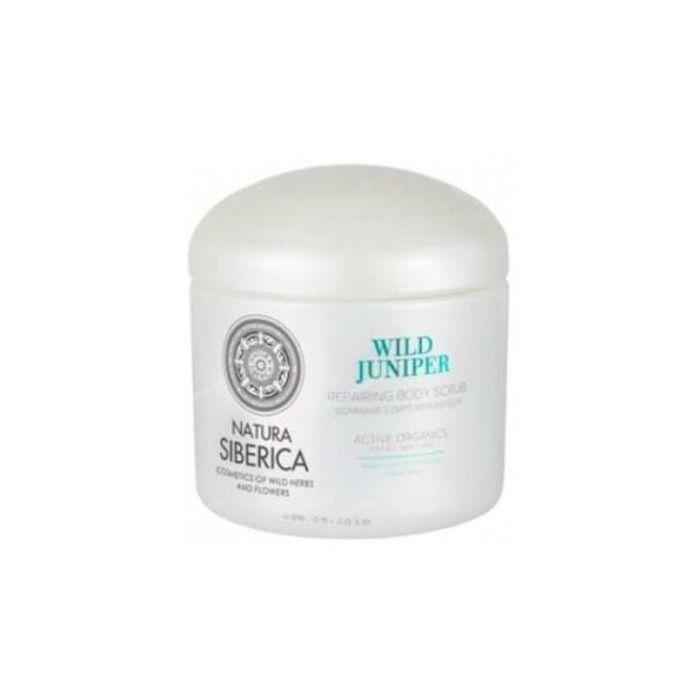 NATURA SIBERICA 370 Exfoliante Corporal Reparador Enebro Silvestre 370 ml - Limpia, Alisa y Nutre la Piel