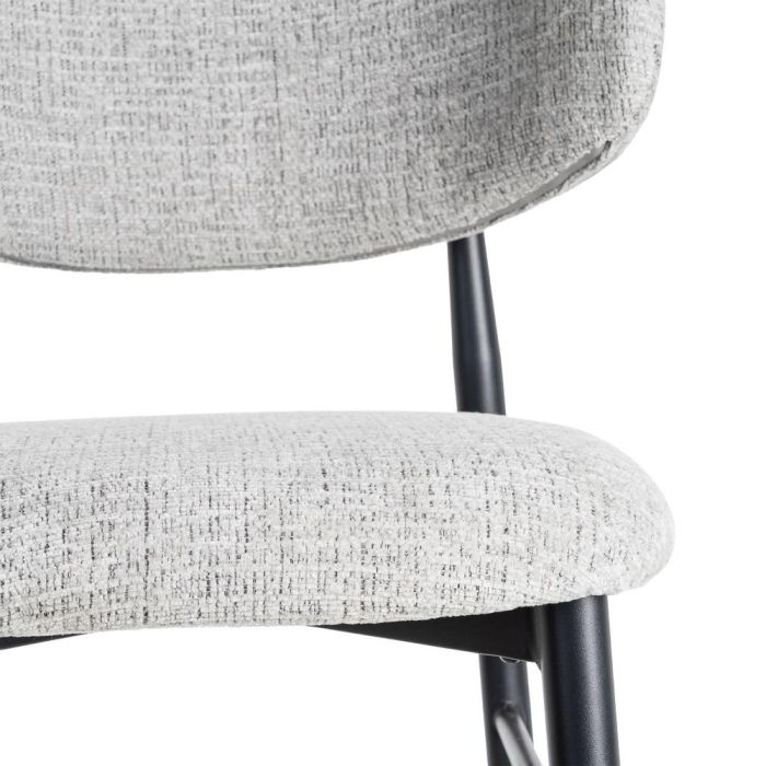 Taburete 65 cm Gris Tejido-Metal 53 X 52 X 95 cm