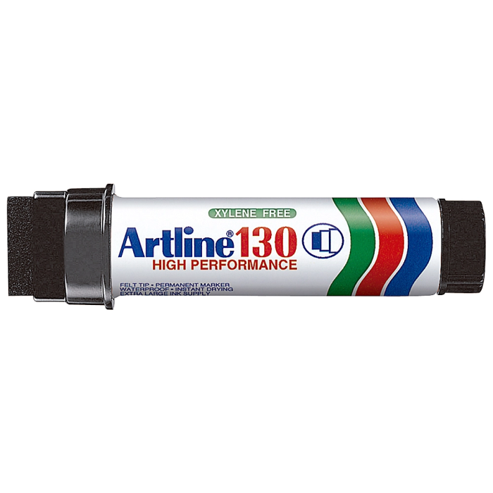 Artline Rotulador PosterMarker EK-130 Negro Tinta Permanente Trazo 30mm Recargable 1