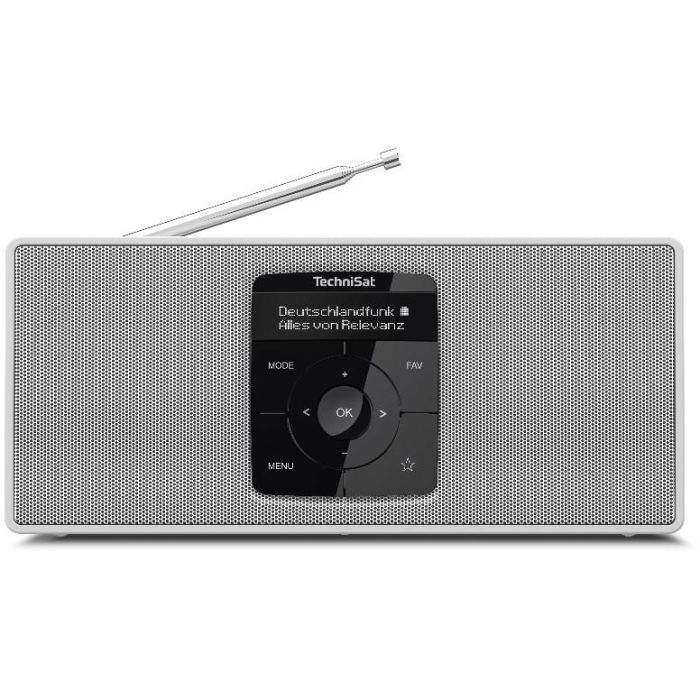 TechniSat DigitRadio 2 S radio digital portátil FM DAB+ Bluetooth con batería blanco