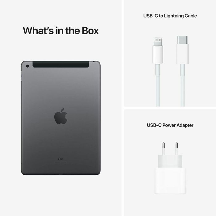Tablet Apple MK4E3TY/A 10,2" Hexa Core 3 GB RAM 64 GB Gris 2 Tablet Apple MK4E3TY/A 10,2" Hexa Core 3 GB RAM 64 GB Gris 2
