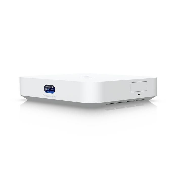 Ubiquiti Cloud Gateway Max Compacto 2.5G con Routing IPS de 2.3 Gbps, NVR 512 GB y Soporte 30+ UniFi / 300+ Clientes Ubiquiti Cloud Gateway Max Compacto 2.5G con Routing IPS de 2.3 Gbps, NVR 512 GB y Soporte 30+ UniFi / 300+ Clientes