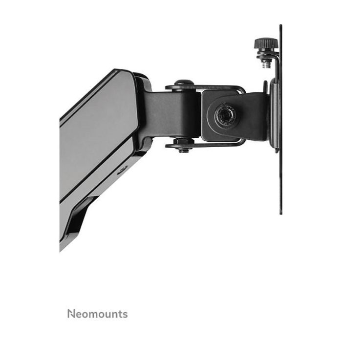 Neomounts WL90-325BL1 Soporte de Pared Móvil para Monitor 17-32", 9 kg, Resorte de Gas, Rotación 360°, Inclinación, Negro - Soporte de Trabajo de Pie/Sentado