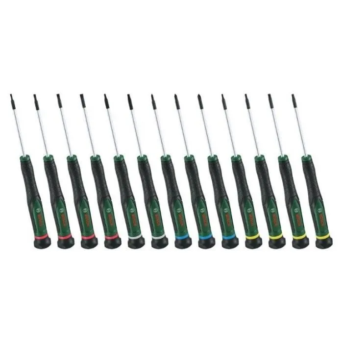 Bosch BOS4053423255119 Juego de Destornilladores de 13 Piezas (PH/TX/HEX/SL) 1