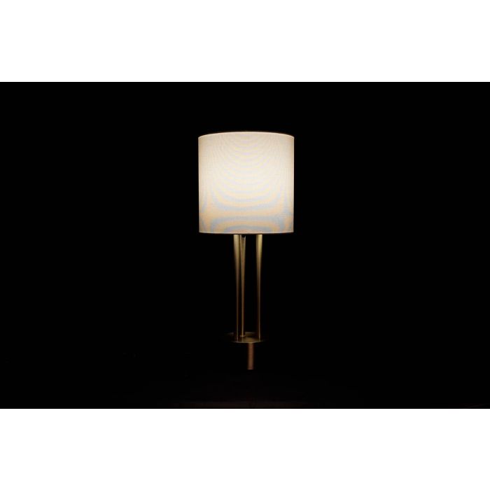 Lámpara de mesa DKD Home Decor Dorado Blanco 220 V 50 W (28 x 28 x 67 cm) 1 Lámpara de mesa DKD Home Decor Dorado Blanco 220 V 50 W (28 x 28 x 67 cm) 1