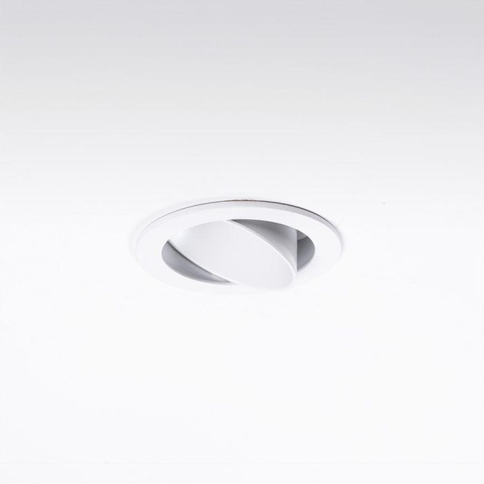 Downlight Empotrable Circular GU10/GU5.3 para Bombillas LED - Blanco - Sin Bombilla ni Portalámparas - Iluminación Hogar/Oficina 1