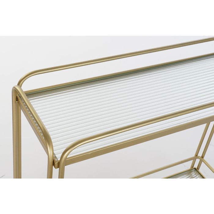 Camarera Glam DKD Home Decor Dorado 28 x 81 x 80 cm 1