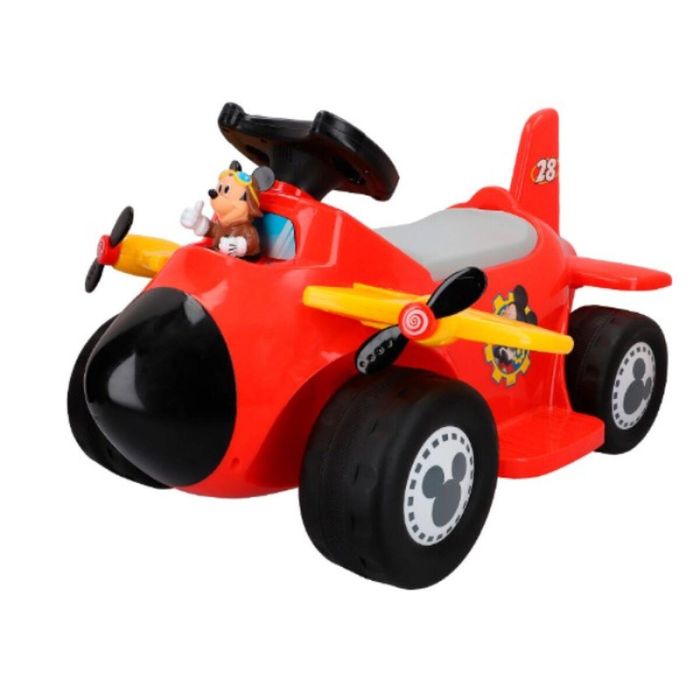 Coche Eléctrico para Niños Mickey Mouse Batería Avioneta 6 V Coche Eléctrico para Niños Mickey Mouse Batería Avioneta 6 V