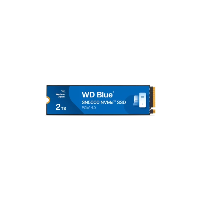 Disco SSD Western Digital WD Blue SN5000 2TB/ M.2 2280 PCIe/ Full Capacity Disco SSD Western Digital WD Blue SN5000 2TB/ M.2 2280 PCIe/ Full Capacity