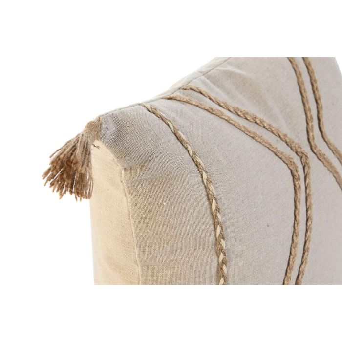 Cojin Boho DKD Home Decor Crudo Beige 5 x 45 x 45 cm 4