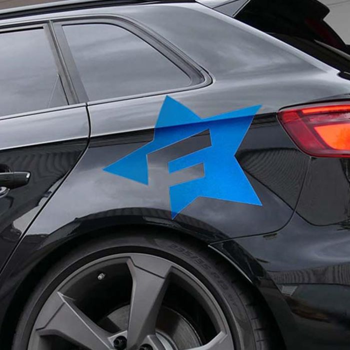 Foliatec FO33972 Pegatina para Coche Diseño F-Star Azul 39 x 41 cm 2 Foliatec FO33972 Pegatina para Coche Diseño F-Star Azul 39 x 41 cm 2