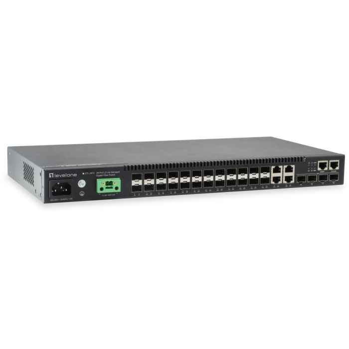 Switch 48.3cm 24x SFP GTL-2872 4xGE 4xSFP+ - Switch - Glasfaser (LWL) 0 Switch 48.3cm 24x SFP GTL-2872 4xGE 4xSFP+ - Switch - Glasfaser (LWL) 0
