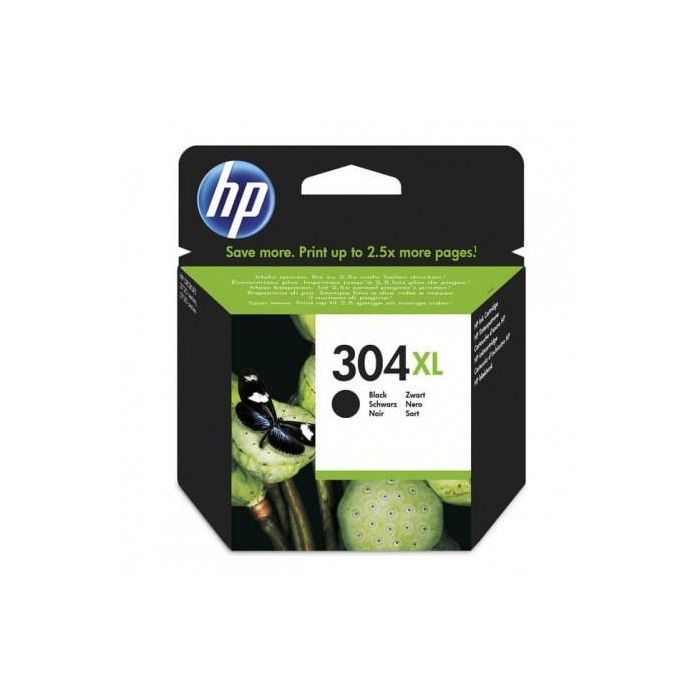 Hp Tinta Negro Deskjet 2632, 2633 , 2634 , 2620 , 2630 , 3720 , 3730, 3732, 3735, 3764 - Envy 5010, 5020 Serie, 5030 Serie - Nº304XL