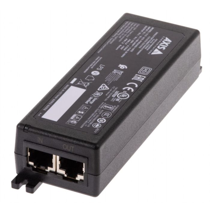 Axis 30W Midspan Inyector de Potencia PoE IEEE 802.3af/at para Productos de Red Axis 30W Midspan Inyector de Potencia PoE IEEE 802.3af/at para Productos de Red
