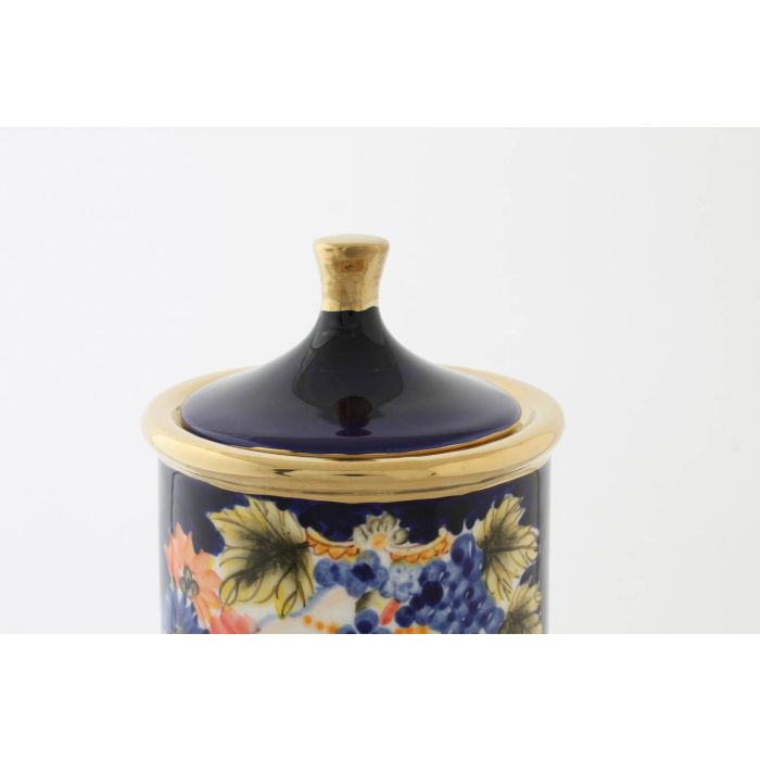 DKD Home Decor Jarrón de Porcelana Shabby Margot Multicolor Azul con Diseño de Cara 11 x 25 x 11 cm 1 DKD Home Decor Jarrón de Porcelana Shabby Margot Multicolor Azul con Diseño de Cara 11 x 25 x 11 cm 1
