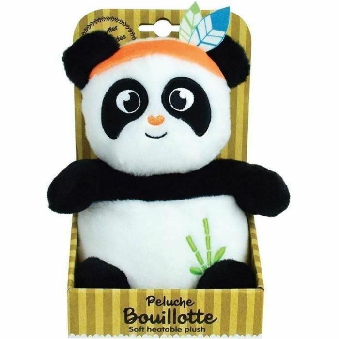INDIAN PANDA Botella de agua caliente de felpa suave para niños, alivia dolores de estómago, microondas, microperlas de arcilla, 21 cm 3 INDIAN PANDA Botella de agua caliente de felpa suave para niños, alivia dolores de estómago, microondas, microperlas de arcilla, 21 cm 3