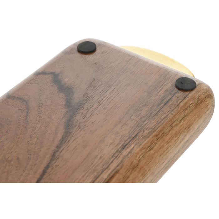 Bandeja Basicos DKD Home Decor Natural Dorado 12.7 x 4.5 x 45 cm 3 Bandeja Basicos DKD Home Decor Natural Dorado 12.7 x 4.5 x 45 cm 3