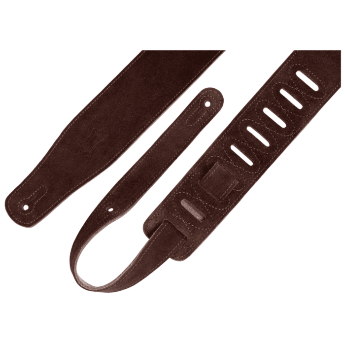 Correa Levy'S Simply Suede Series 2 ½" - Reverso De Ante - Marrón Levys 2