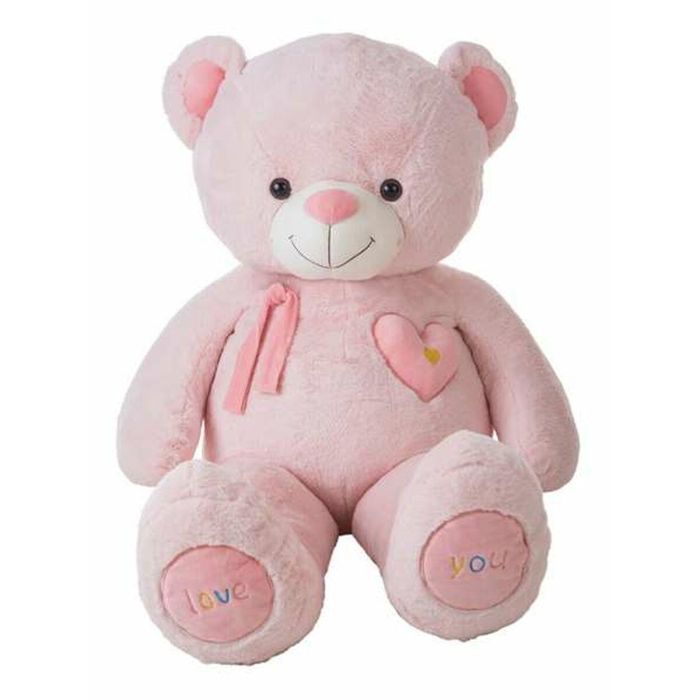 Peluche oso valentin rosa 115 cm