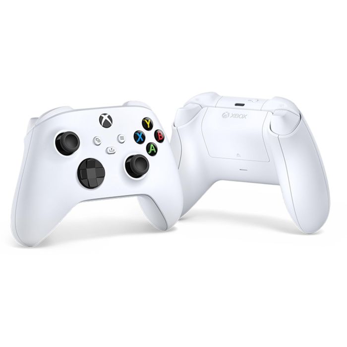 Mando inalámbrico Xbox Robot White 2