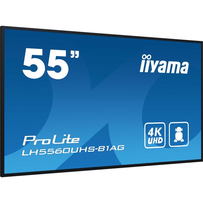 iiyama LH5560UHS-B1AG PROLITE Pizarra digital 55" LED 4K Ultra HD, Wifi, Android 11, Procesador, 24/7 Negro 10 iiyama LH5560UHS-B1AG PROLITE Pizarra digital 55" LED 4K Ultra HD, Wifi, Android 11, Procesador, 24/7 Negro 10