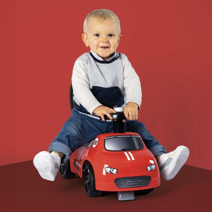 Smoby Correpasillos Rojo, Vehículo de Juguete para Bebés, Edad Mínima 18 Meses, de Plástico, Sin Pilas Ni Sonidos Ni Montaje 7 Smoby Correpasillos Rojo, Vehículo de Juguete para Bebés, Edad Mínima 18 Meses, de Plástico, Sin Pilas Ni Sonidos Ni Montaje 7