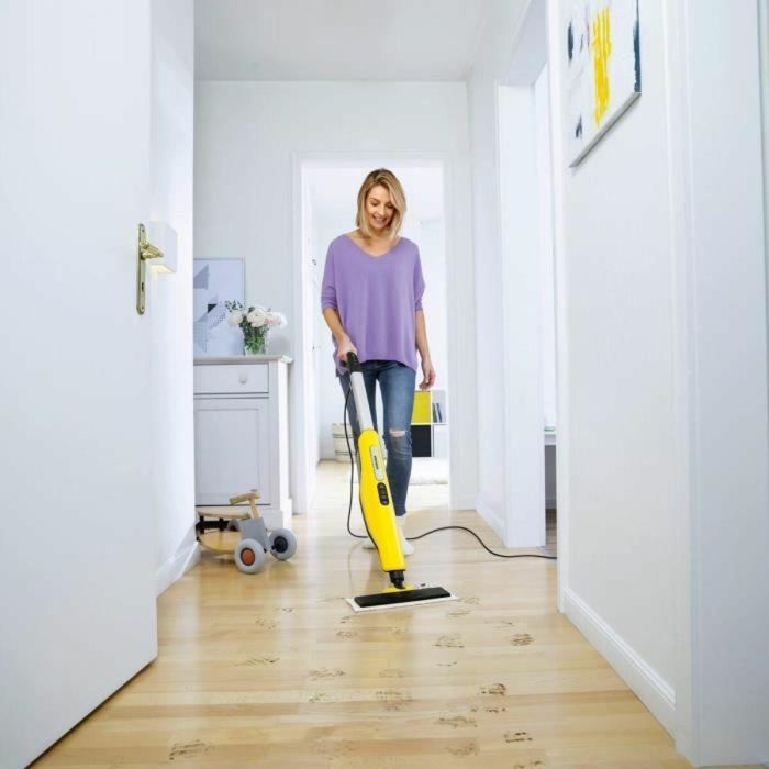 Karcher SC 3 Upright EasyFix Mopa a Vapor para Suelos Duros - Limpieza Profunda Fácil, Elimina 99,99% de Virus y Bacterias 2
