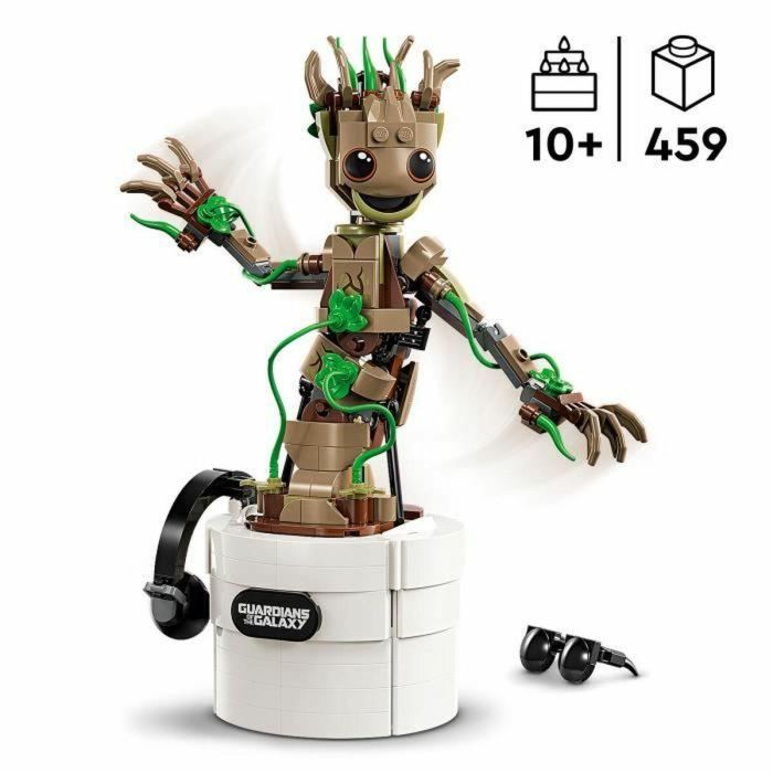 Lego Marvel 76297 El Baile de Baby Groot, Juguete animado para construir para niños 5 Lego Marvel 76297 El Baile de Baby Groot, Juguete animado para construir para niños 5