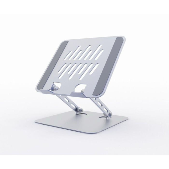 Gembird NBS-D1-04 Soporte Elevador Plegable de Metal para Portátil y Monitor de Escritorio 15.6" con Altura Ajustable y Ventilación Plata Gembird NBS-D1-04 Soporte Elevador Plegable de Metal para Portátil y Monitor de Escritorio 15.6" con Altura Ajustable y Ventilación Plata