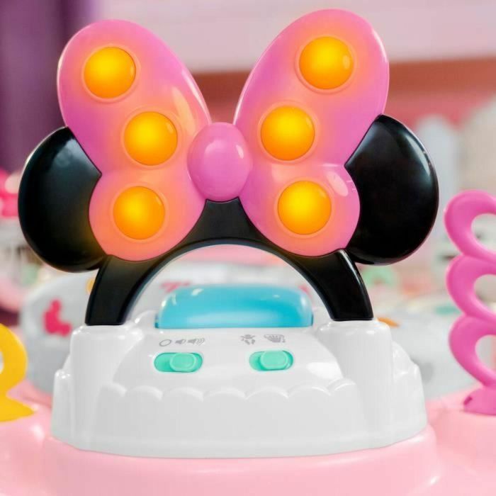Disney Baby DIS0074451130623 Centro de Actividades Minnie Mouse Forever Bestie con Luces y Canciones para Bebés 6 Meses en Adelante 2