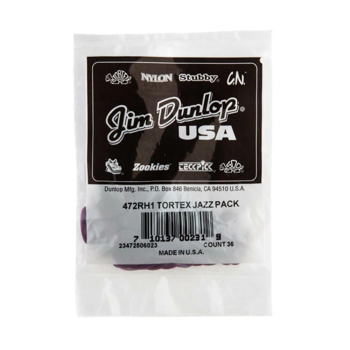 Pack 36 Púas Tortex Jazz I Purple - Heavy 3 Pack 36 Púas Tortex Jazz I Purple - Heavy 3