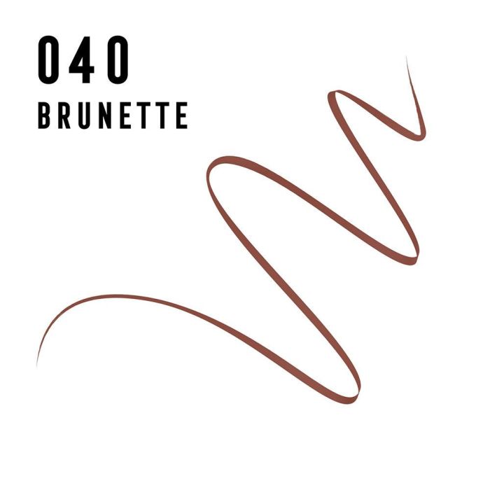 Max Factor Masterpiece Micro Marker rotulador de cejas #40-Brunette 1 ml - Punta ultra fina y larga duración hasta 24 horas