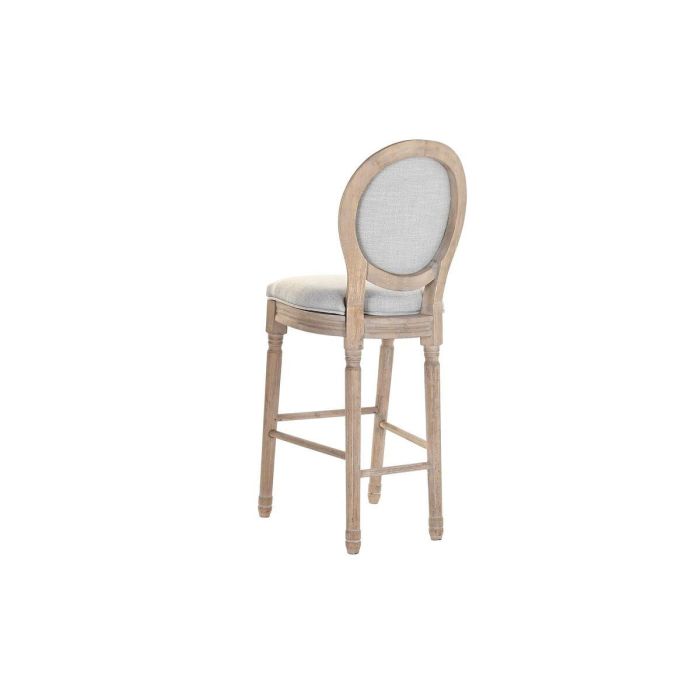 Taburete DKD Home Decor Gris Gris claro Abeto 48 x 42 x 121 cm 1 Taburete DKD Home Decor Gris Gris claro Abeto 48 x 42 x 121 cm 1