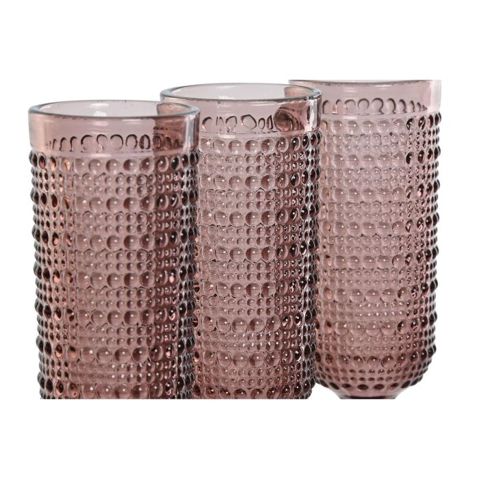 Copa Basicos DKD Home Decor Rosa 7 x 20 x 7 cm Set de 6 3