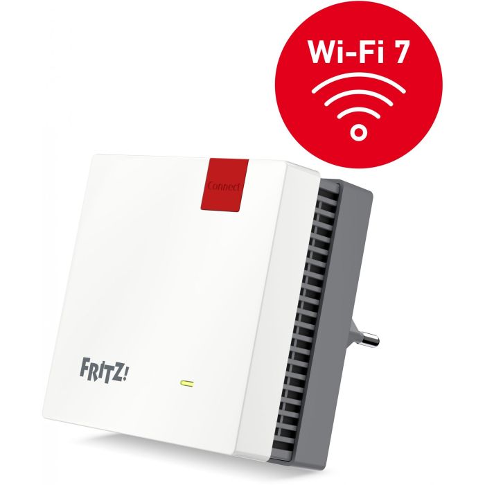 AVM FRITZ!Repeater 1700 Wi-Fi 7 Repeater de Red Gigabit Ethernet Rojo Blanco 20003116 0 AVM FRITZ!Repeater 1700 Wi-Fi 7 Repeater de Red Gigabit Ethernet Rojo Blanco 20003116 0
