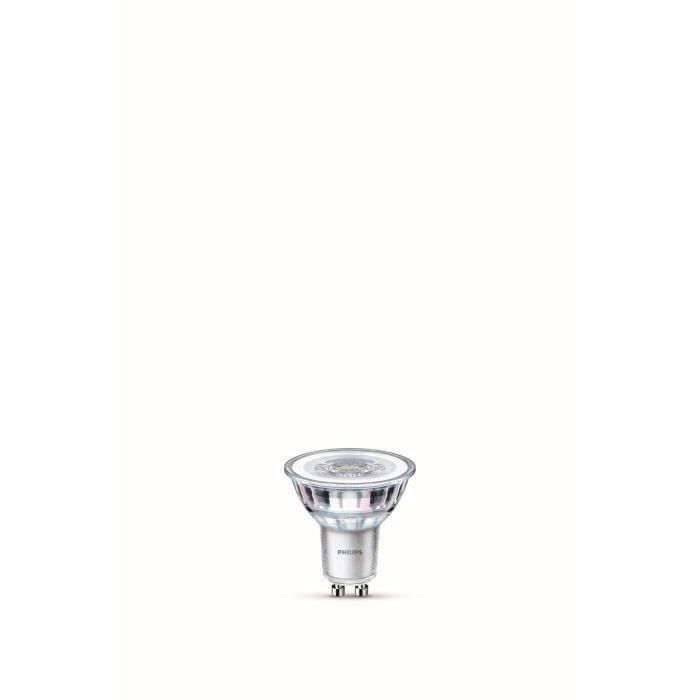 Bombilla gu10 led 4,6 W 390 lm 2700 k luz calida ø5 x 5,4 cm 1 Bombilla gu10 led 4,6 W 390 lm 2700 k luz calida ø5 x 5,4 cm 1