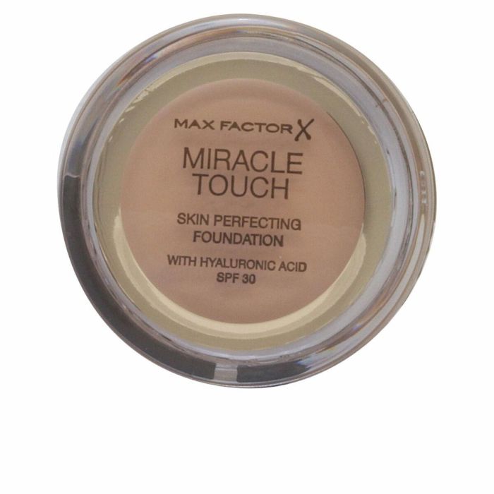Base de Maquillaje Fluida Miracle Touch Max Factor (12 g) 5 Base de Maquillaje Fluida Miracle Touch Max Factor (12 g) 5