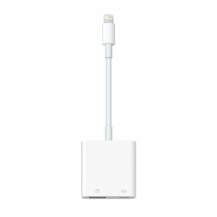 Apple APP0195949587696 Adaptador Lightning a USB 3 para Cámara 2 Apple APP0195949587696 Adaptador Lightning a USB 3 para Cámara 2