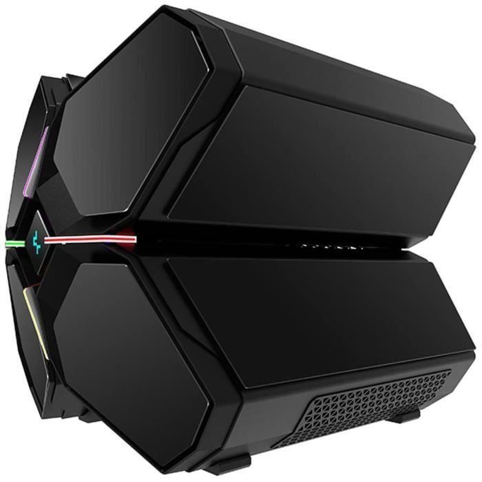 Caja de PC sin fuente de alimentación - DEEPCOOL Quadstellar Infinity (negro) - Formato E-ATX 2 Caja de PC sin fuente de alimentación - DEEPCOOL Quadstellar Infinity (negro) - Formato E-ATX 2