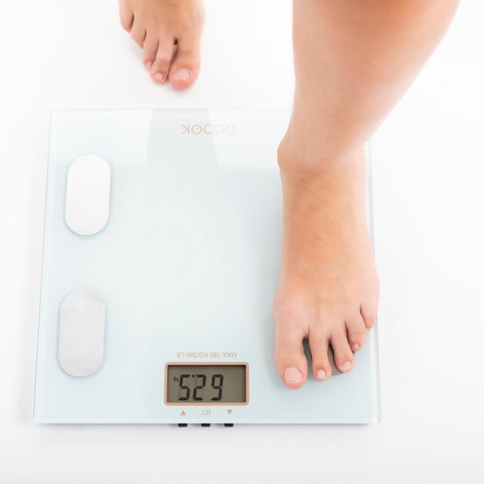 DCook Báscula de Baño Digital Gallery Hasta 180 kg con Medición de Grasa Corporal y Agua, Pantalla LCD Extragrande 3 DCook Báscula de Baño Digital Gallery Hasta 180 kg con Medición de Grasa Corporal y Agua, Pantalla LCD Extragrande 3