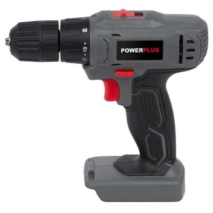 POWER PLUS POWEB1510 Batería de taladro de destornillador de iones de litio de 18 V no incluida 2 POWER PLUS POWEB1510 Batería de taladro de destornillador de iones de litio de 18 V no incluida 2