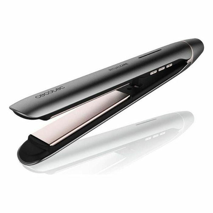 Plancha de Pelo Cecotec Bamba RitualCare 880 HidraProtect 48W Negro Gris 48 W 0 Plancha de Pelo Cecotec Bamba RitualCare 880 HidraProtect 48W Negro Gris 48 W 0
