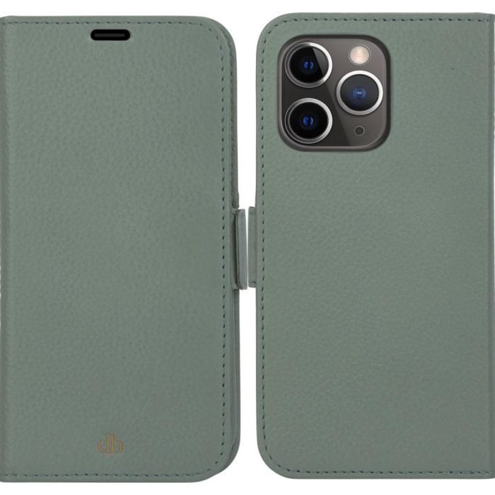 dbramante1928 New York - Flip-Hlle fr Mobiltelefon - abnehmbare Magnetrckseite - Saffianleder - Green Bay - fr Apple 3 dbramante1928 New York - Flip-Hlle fr Mobiltelefon - abnehmbare Magnetrckseite - Saffianleder - Green Bay - fr Apple 3