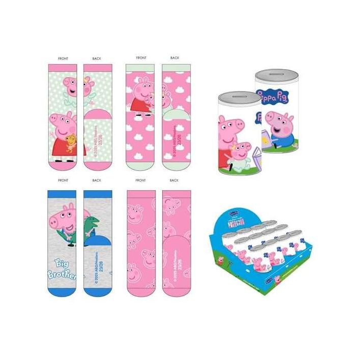 Pack calcetines 4 piezas peppa pig t.23/26 2 Pack calcetines 4 piezas peppa pig t.23/26 2