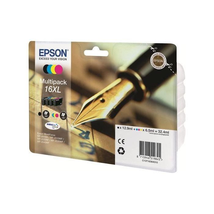 Epson Tinta Durabrite 16 MultipackXL Original Bl Epson Tinta Durabrite 16 MultipackXL Original Bl