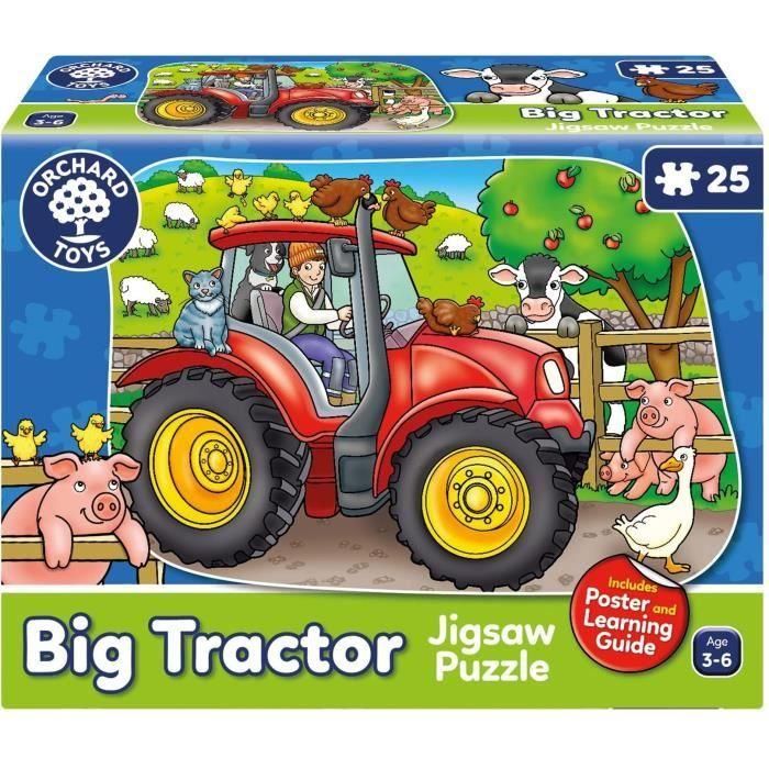 El tractor - Puzzle - HUERTO