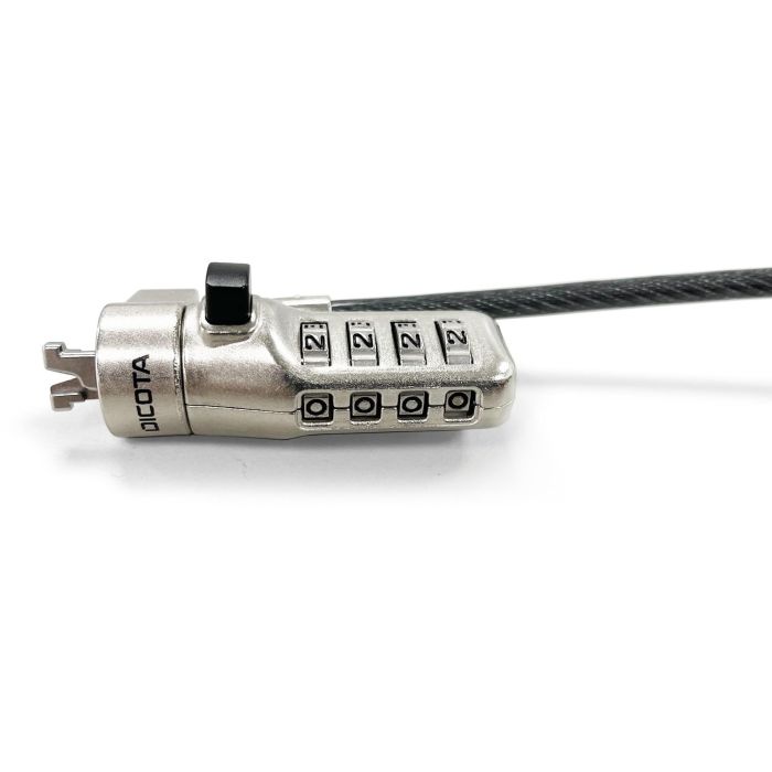 Dicota Security Cable N-Lock combi./res. 2.5x6mm slot.single 3 Dicota Security Cable N-Lock combi./res. 2.5x6mm slot.single 3