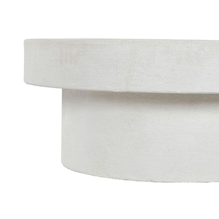 Mesa Centro Moderno DKD Home Decor Blanco 80.5 x 36 x 80.5 cm 1